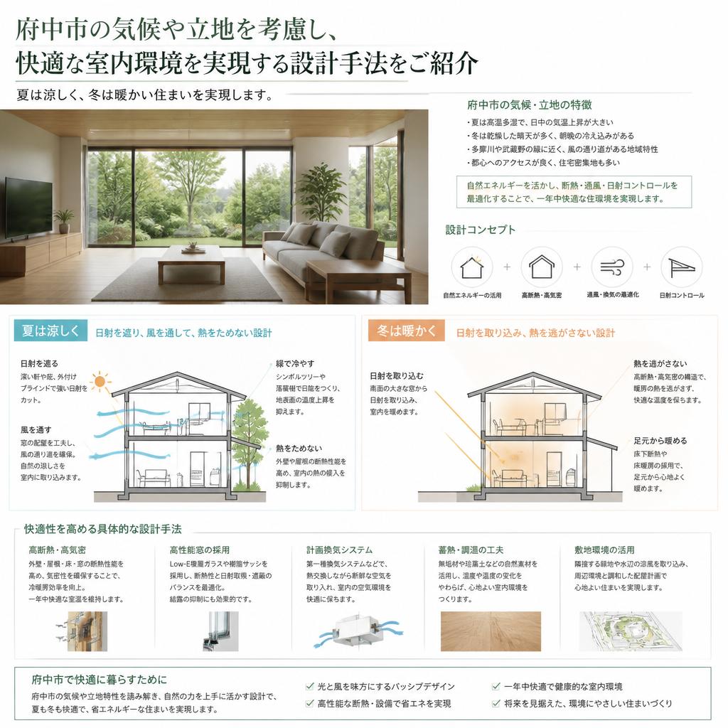 自然の力を活かした設計